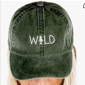 Forest Green “Wild” Dad Hat 🌲